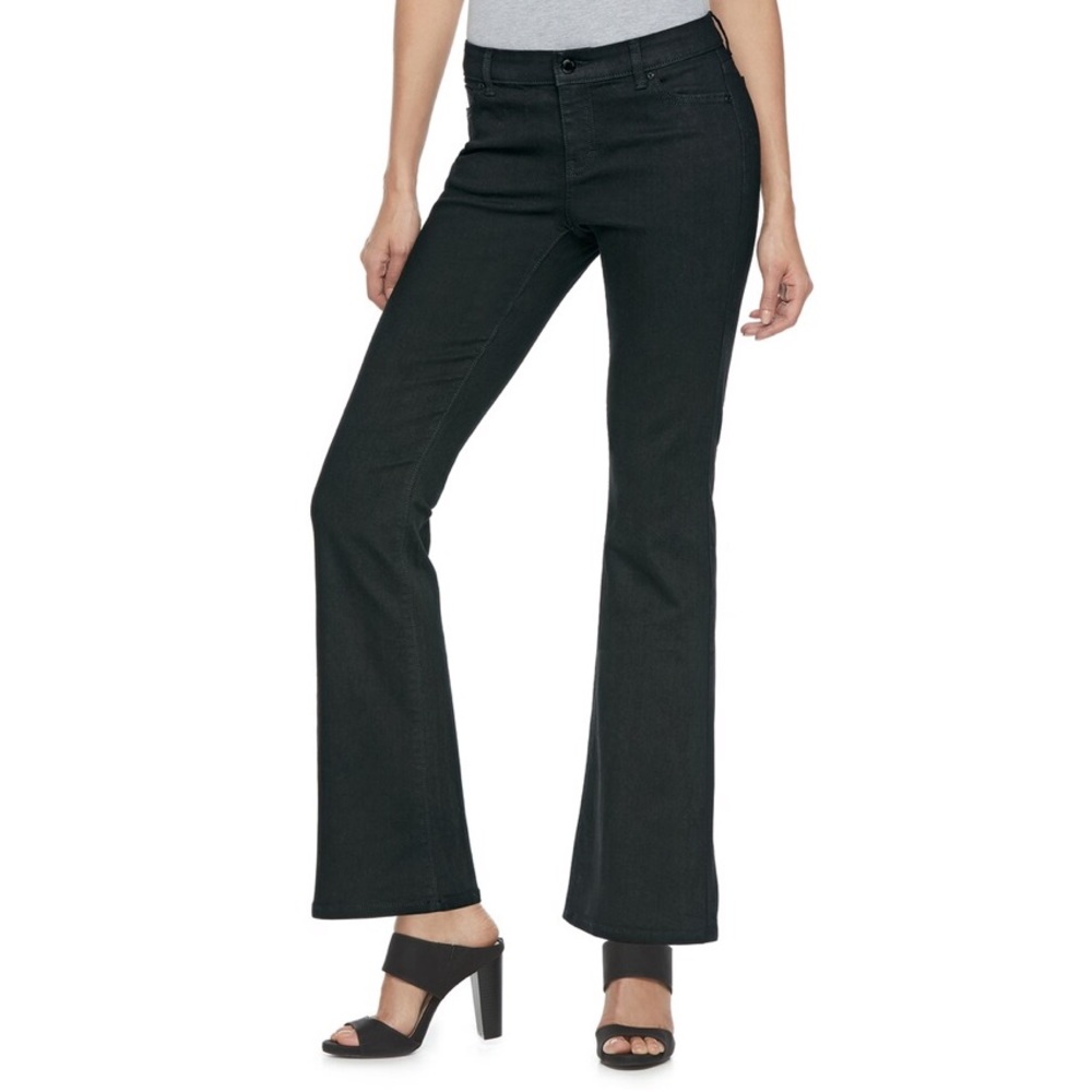 Jennifer Lopez Black Jeans Size 4 - LIKE NEW